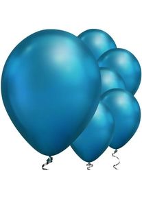 25 palloncini in madreperla blu 28cm