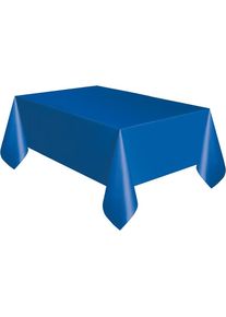 UNIQUE Nappe bleu roi rectangulaire 1,37 x 2,74 m