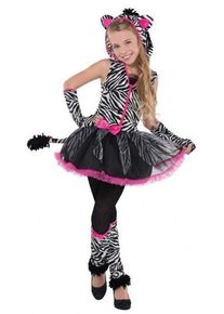 Amscan Simpatico costume da ballerina zebra per Mächen