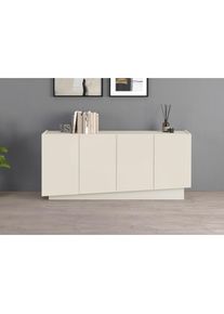 Inosign , Sideboard »VELA, Sideboard, Breite 160 cm, Design mit schrägen Türen«, (1 St.), Made in Italy, Masse-B/T/H: 160x35x75,Sideboard,...