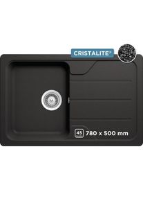 Schock , Granitspüle »Formhaus Mini« , schwarz