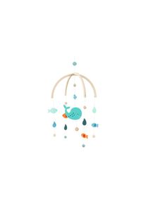 Mobile »Wal« , blau , goki