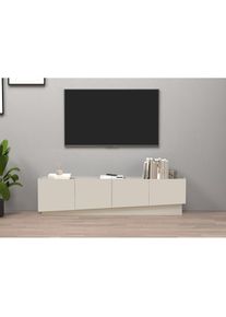 Inosign , Lowboard »VELA, Lowboard, Breite 180 cm, Design mit schrägen Türen«, (1 St.), Made in Italy, Masse-B/T/H: 180x35x45, Lowboard, TV-Board,...