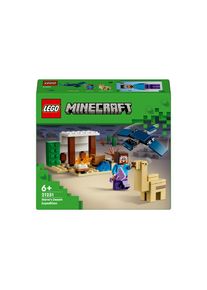 Spielbausteine »Steves Wüstenexpedition 21251«, (75 St.) , bunt , Lego