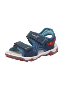 Superfit, Garçons Chaussures ouvertes 'Mike 3.0', marine / gentiane / rouge vif / blanc