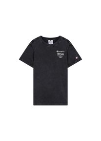 Champion Authentic Athletic Apparel, Garçons T-Shirt, noir / blanc