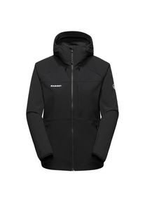 Mammut - Women's Ultimate Comfort Softshell Hooded Jacket - Softshelljacke Gr XS schwarz
