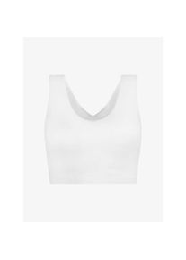 ALO Yoga Sport BH Airbrush Real Bra Tank weiss