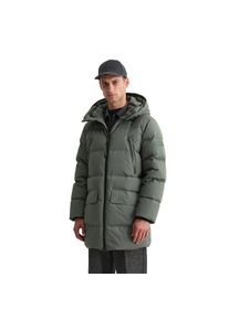Marc O'Polo Marc O'polo, Herren, Marc O'Polo Daunenjacke mit Kapuze Pufferjacke, regular fit, eingesetzte, elastische &Auml;rmelabschl&uuml;sse, mangrove, XL, Winterjacke 