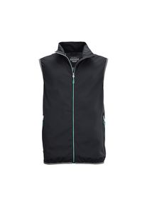 Killtec , Damen , Funktionsweste &raquo;Trin WMN VST&laquo;, Packbare, wasserabweisende Softshellweste mit 10.000 mm Wassers&auml;ule , blau , Softshellweste mit...