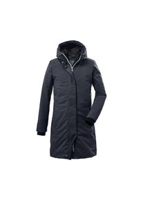 Killtec , Funktionsmantel »KOW 37 GRLS CT«, Wasserabweisender Parka mit 10.000 mm Wassersäule, recycelt. , blau , Funktionsparka mit Kapuze