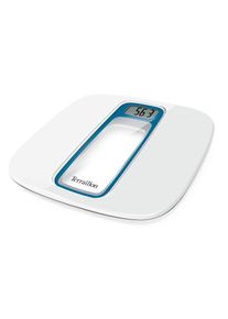 Terraillon , Personenwaage »Window Vocal Blau Weiss« , weiss , Benötigt 3 AAA-Batterien für den Betrieb (nicht im Lieferumfang enthalten)