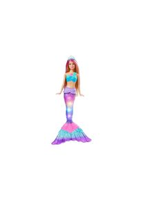 Barbie, Anziehpuppe &raquo;Zauberlicht Meerjungfrau&laquo;, frz:, Einheitsgr&ouml;&szlig;e, Anziehpuppe