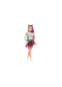 Barbie , Anziehpuppe »Leoparden Regenbogen-H« , bunt