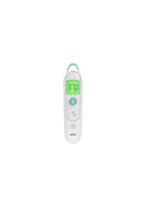 Braun, Fieberthermometer »TempleSwipe«, weiß, Messpunkt: Stirn