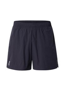 On, Hommes Pantalon de sport, noir / blanc