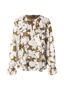 s.Oliver BLACK LABEL, Femmes Chemisier, bleu / bleu clair / kaki