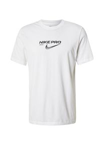 Nike Funktionsshirt 'Pro' Herren, schwarz / weiß, Größe S