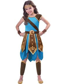 Amscan Römische Kriegerin Mädchenkostüm