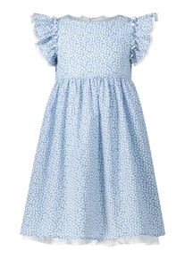 Il Gufo Kinder Blau Kleid f&uuml;r M&auml;dchen