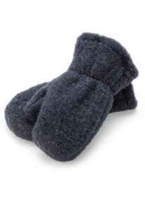 Pure Kinder-Fäustling Wollfleece Dunkelblau 2