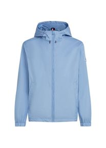 Tommy Hilfiger , Blouson »RWB HOODED JACKET« mit Kapuze Freizeitjacke, Übergangsjacke elastische Bündchen, wasserabweisend , blau , Kapuzenjacke...