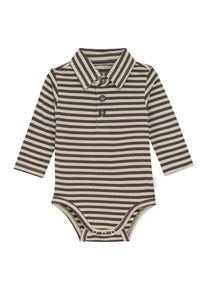 Noppies, Gar&ccedil;ons Barboteuse / body 'Spur', beige clair / gris fonc&eacute;