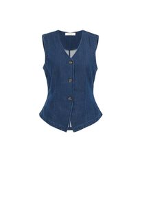 WE Fashion Weste Damen Gr&ouml;&szlig;e M dunkelblau