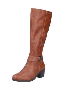 Rieker Stiefel Damen, cognac, Größe 39