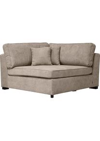 Sofa »Skara XXL«, Eckelement zur individuellen Polstergarnitur-Gestaltung , beige , Home Affaire
