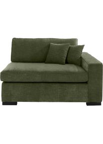 Home Affaire, Home Affaire Sofaelement &raquo;Skara XXL&laquo; Modul XXL - zum eigenen Zusammenstellen, Armlehne links/rechts w&auml;hlbar, gr&uuml;n, 100% Polyester, 