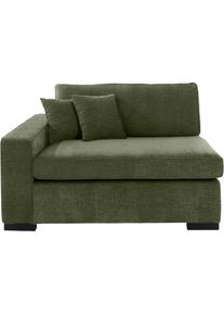 Home Affaire, Home Affaire Sofaelement &raquo;Skara XXL&laquo; Modul XXL - zum eigenen Zusammenstellen, Armlehne links/rechts w&auml;hlbar, gr&uuml;n, 100% Polyester, 