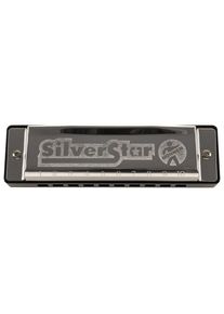 Hohner Silver Star Bb Richter-Mundharmonika