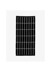 Marimekko Badetuch Tiiliskivi Black White schwarz/klein gemustert