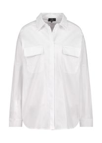 monari - Long-Bluse, weiss, Gr. 46, Baumwolle