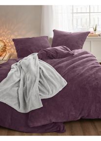 Plaid toucher cachemire en gris150x220 cm, bonprix