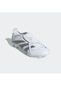 adidas Performance, Herren, adidas Performance Fussballschuh &raquo;PREDATOR LEAGUE FOLD-OVER TONGUE FG/MG&laquo; f&uuml;r Rasenpl&auml;tze, cloud wei&szlig;, silber metallic, 