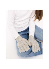 Zwillingsherz, Unisex, Strickhandschuhe Kids-Kaschmir Handschuhe, hellgrau, Einheitsgr&ouml;&szlig;e, Unisex-Handschuhe von Zwillingsherz