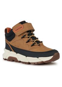 Geox , Winterboots »J FLEXYPER PLUS BOY ABX«, Sneaker mit Spezial Membrane, Grössenschablone zum Download , braun , Modischer High Top Sneaker mit...