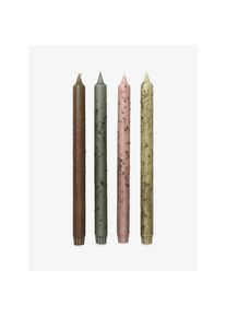 ferm LIVING Stabkerzen Mura rosa