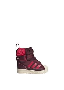 adidas originals Snowboots 'Superstar 360' Jungen Gr&ouml;&szlig;e 19 kastanienbraun / rot / wei&szlig;