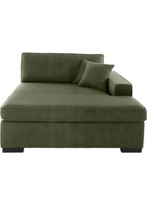Home Affaire, Home Affaire Sofaelement &raquo;Skara XXL&laquo; Modul XXL - zum eigenen Zusammenstellen, Armlehne links/rechts w&auml;hlbar, gr&uuml;n, 100% Polyester, 