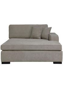 Home Affaire, Home Affaire Sofaelement &raquo;Skara XXL&laquo; Modul XXL - zum eigenen Zusammenstellen, Armlehne links/rechts w&auml;hlbar, dunkelbeige, 100% Polyester