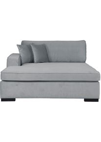 Home Affaire, Home Affaire Sofaelement &raquo;Skara XXL&laquo; Modul XXL - zum eigenen Zusammenstellen, Armlehne links/rechts w&auml;hlbar, grau, 100% Polyester, 