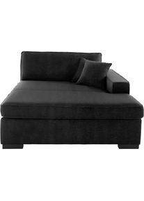 Home Affaire, Home Affaire Sofaelement &raquo;Skara XXL&laquo; Modul XXL - zum eigenen Zusammenstellen, Armlehne links/rechts w&auml;hlbar, anthrazit, 100% Polyester, 