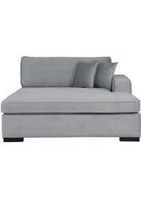 Home Affaire, Home Affaire Sofaelement &raquo;Skara XXL&laquo; Modul XXL - zum eigenen Zusammenstellen, Armlehne links/rechts w&auml;hlbar, grau, 100% Polyester, 