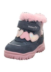 Superfit Snowboots 'HUSKY+' M&auml;dchen Gr&ouml;&szlig;e 19 grau / apricot / pink