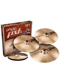 Paiste PST 5 Aktion Rock Set 14HH/16C/18C/20R Becken-Set