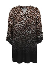 Doris Streich - Long-Bluse, schwarz, Gr. 50, Viskose
