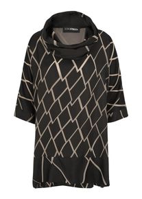 Doris Streich - Long-Bluse, schwarz, Gr. 46, Viskose